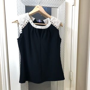 Women’s studded short-sleeves top in XS